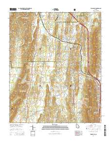 Tunnel Hill 2014 topographic map thumbnail