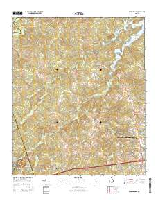 Wrightsboro 2014 topographic map thumbnail