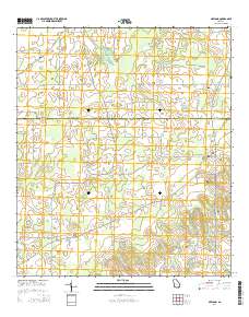 Gee Pond 2014 topographic map thumbnail