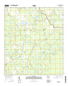 Spooner 2014 topographic map thumbnail