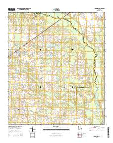 Bronwood 2014 topographic map thumbnail