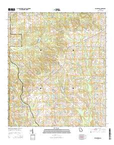 Bridgeboro 2014 topographic map thumbnail