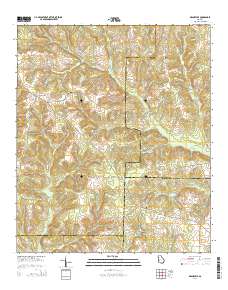 Draneville 2014 topographic map thumbnail