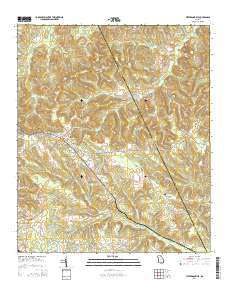 Jeffersonville 2014 topographic map thumbnail