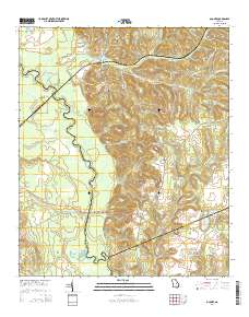 Oconee 2014 topographic map thumbnail