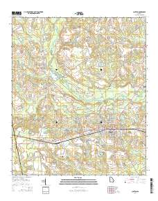 Claxton 2014 topographic map thumbnail