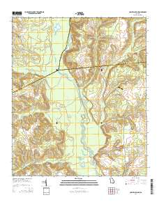 Cow Hell Swamp 2014 topographic map thumbnail