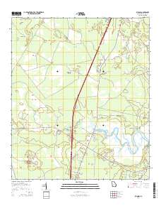 Eulonia 2014 topographic map thumbnail