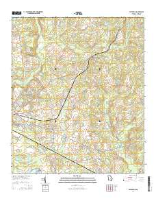 East Dublin 2014 topographic map thumbnail