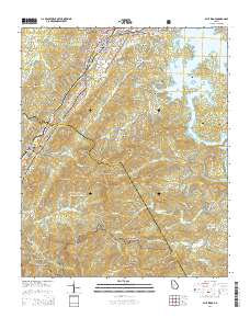 Blue Ridge 2014 topographic map thumbnail