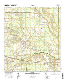 Axson 2014 topographic map thumbnail
