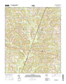 Bay Branch 2014 topographic map thumbnail