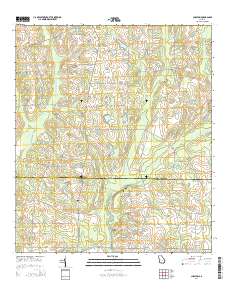 Chastain 2014 topographic map thumbnail