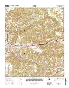 Butler East 2014 topographic map thumbnail