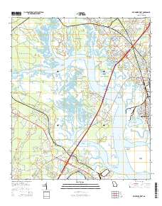 Brunswick West 2014 topographic map thumbnail