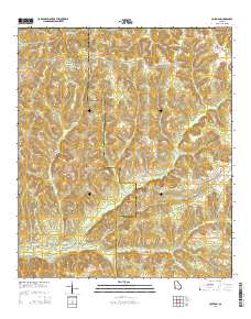 Coleman 2014 topographic map thumbnail