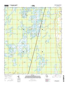 Chesser Island 2014 topographic map thumbnail