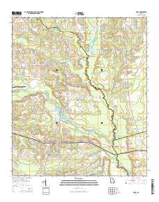 Daisy 2014 topographic map thumbnail