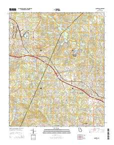Conyers 2014 topographic map thumbnail