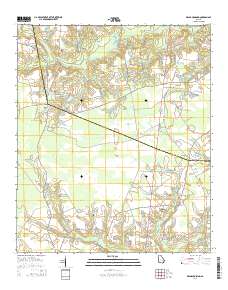 Deans Crossing 2014 topographic map thumbnail