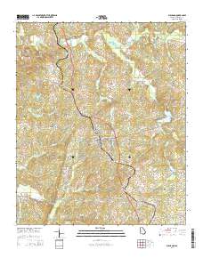 Buchanan 2014 topographic map thumbnail