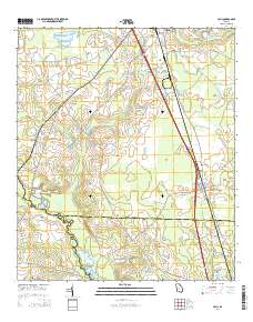 Cecil 2014 topographic map thumbnail