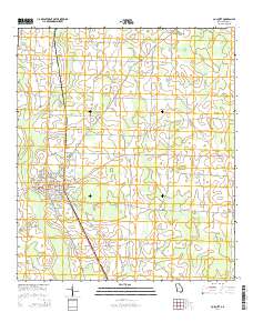 Colquitt 2014 topographic map thumbnail