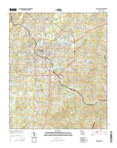Carrollton 2014 topographic map thumbnail