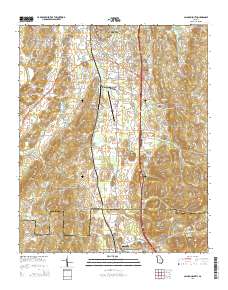 Calhoun South 2014 topographic map thumbnail