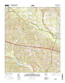 Covena 2014 topographic map thumbnail