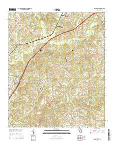 Cannonville 2014 topographic map thumbnail