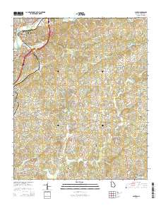 Canton 2014 topographic map thumbnail