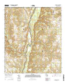 Columbia NE 2014 topographic map thumbnail