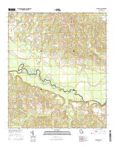 China Hill 2014 topographic map thumbnail