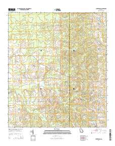 Cuffietown 2014 topographic map thumbnail