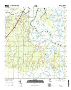 Dover Bluff 2014 topographic map thumbnail