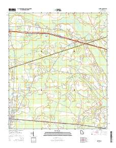 Lanier 2014 topographic map thumbnail