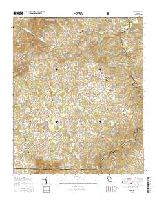 Leaf 2014 topographic map preview