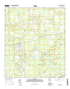 Pine Valley 2014 topographic map thumbnail