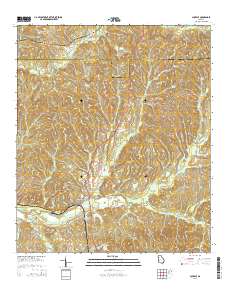 Louvale 2014 topographic map thumbnail