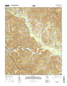 Dry Branch 2014 topographic map thumbnail