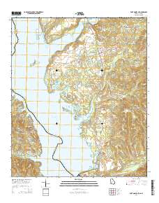 Fort Gaines NE 2014 topographic map thumbnail