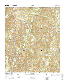Franklin 2014 topographic map thumbnail