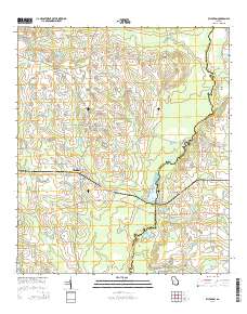 Ellenton 2014 topographic map thumbnail