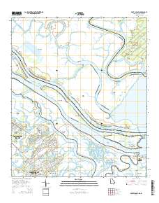 Fort Pulaski 2014 topographic map thumbnail