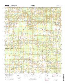 Denton 2014 topographic map thumbnail