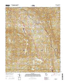 Jasper 2014 topographic map thumbnail