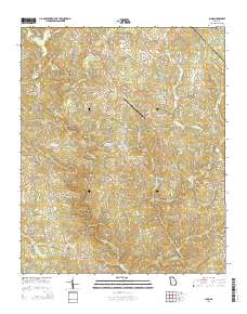 Juno 2014 topographic map thumbnail