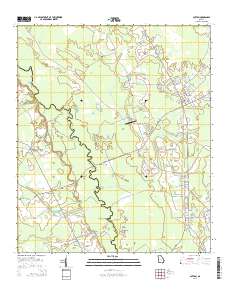 Guyton 2014 topographic map thumbnail