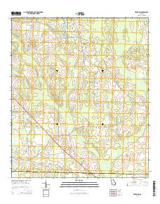 Hentown 2014 topographic map thumbnail